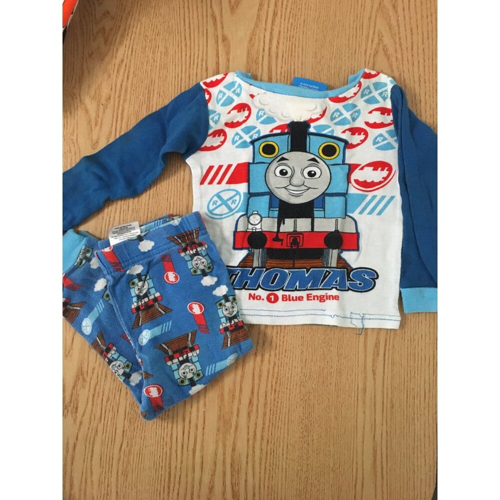 Boys Thomas And Friends 2Pc Pajama Set Size 24 Months